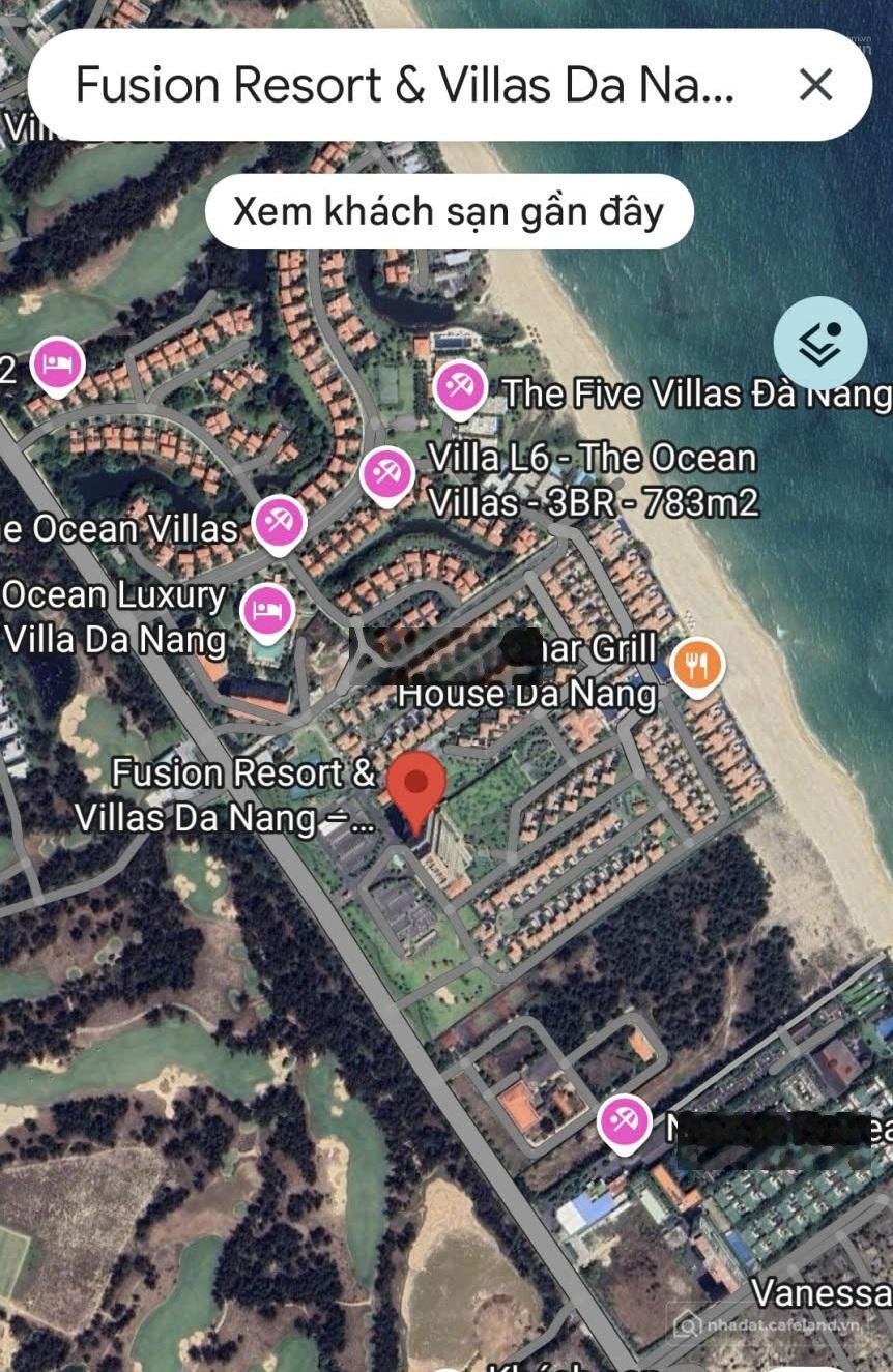 Bán biệt thự: Siêu vip! bán villa biển 650m2 42,75 tỷ - mt trường sa - q. ngũ hà