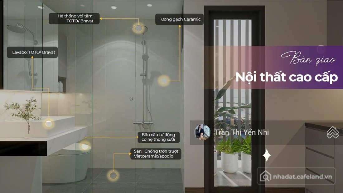Bán căn hộ chung cư: Căn hộ cao cấp Mia Center Point 2 ngủ, giá tốt (full) bao r