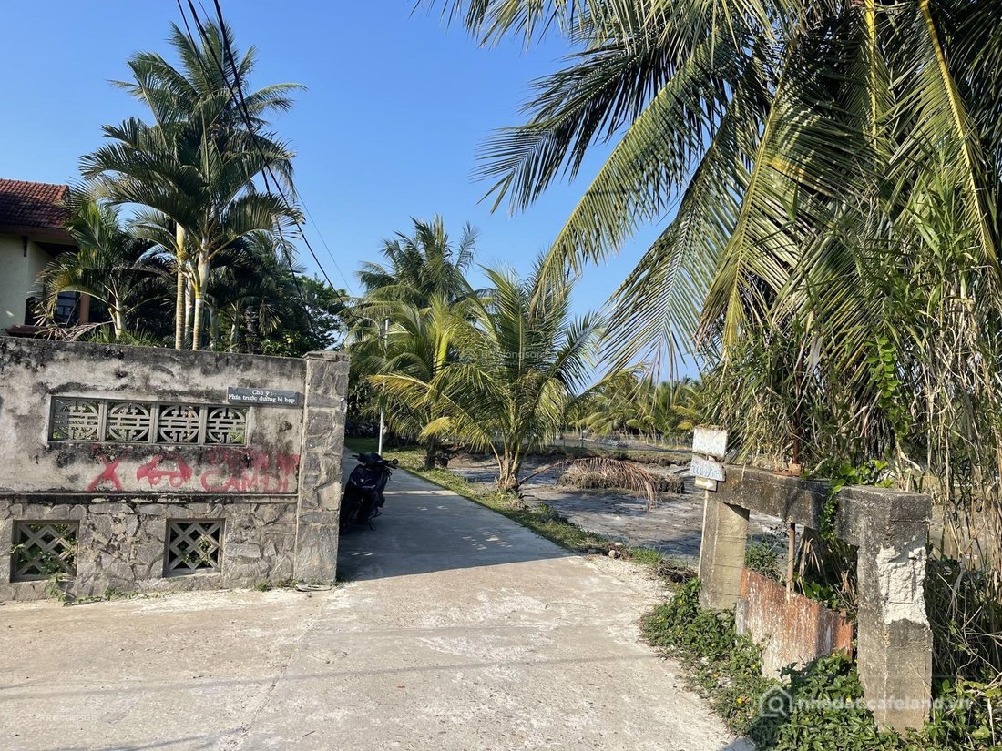 Bán đất thổ cư: Chào bán lô đất view sông Cẩm Thanh - Hội An Đông
