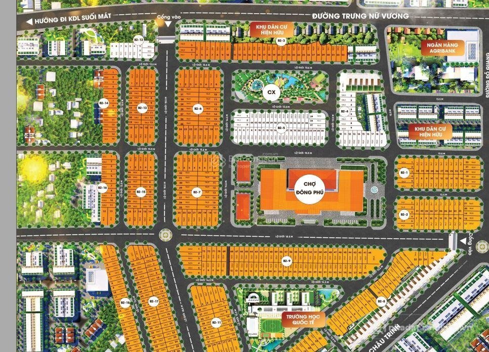 Bán đất thổ cư: Cháy hàng phố chợ đông phú, quế sơn. giá và các chính sách từ cđ