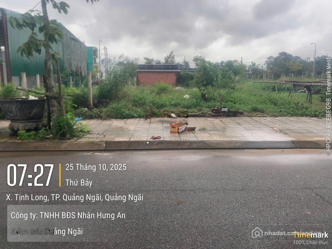 Bán đất thổ cư: Bán đất KDC Tăng Long Angkora Tịnh Long hướng Tây trục trạm Xá, 
