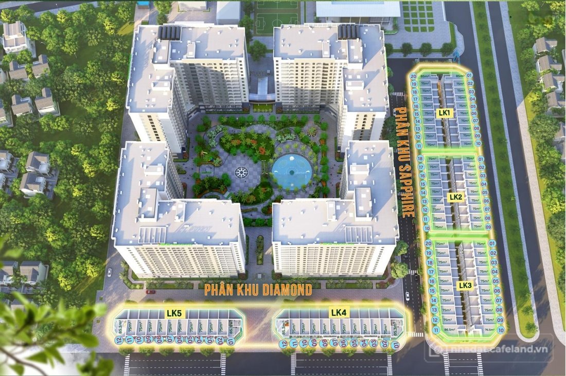 Bán nhà phố dự án: Bán shophouse tại IEC Residences Quy Nhơn, 4,1 tỷ, 3PN, 3WC