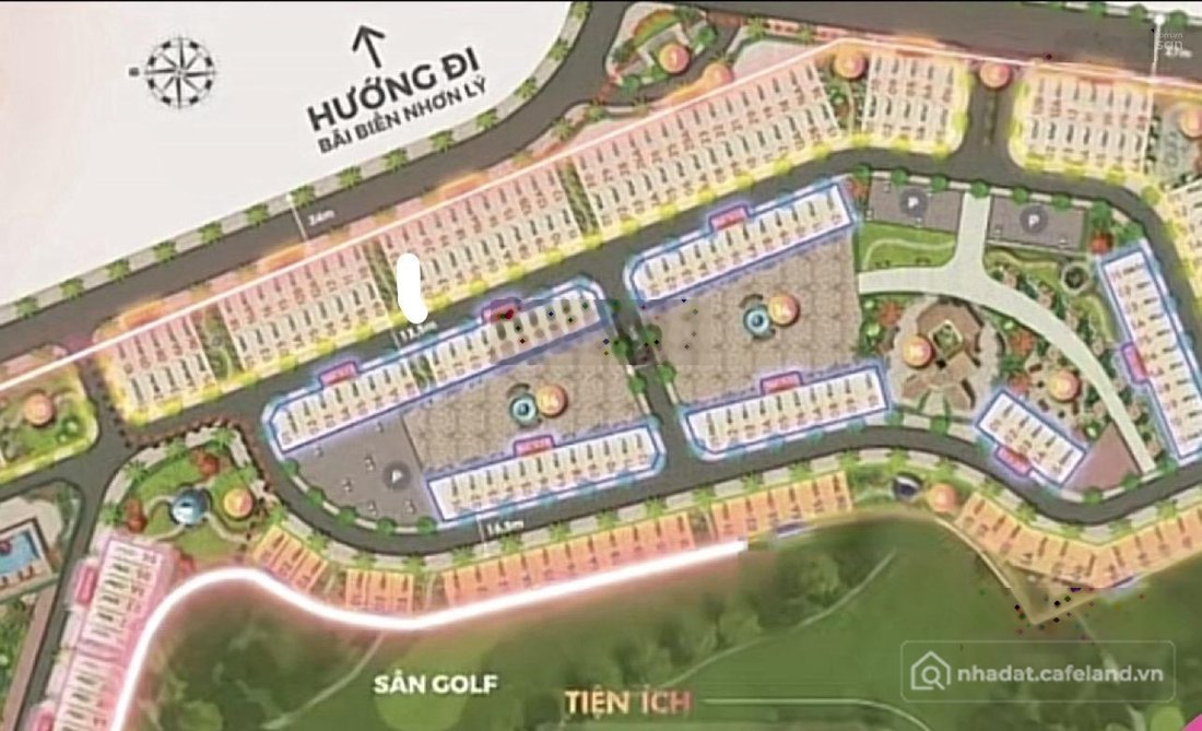 Bán nhà phố dự án: Bán căn góc shophouse tại Homliday Eo Gió, 4 tỷ, 90m2, giá ưu