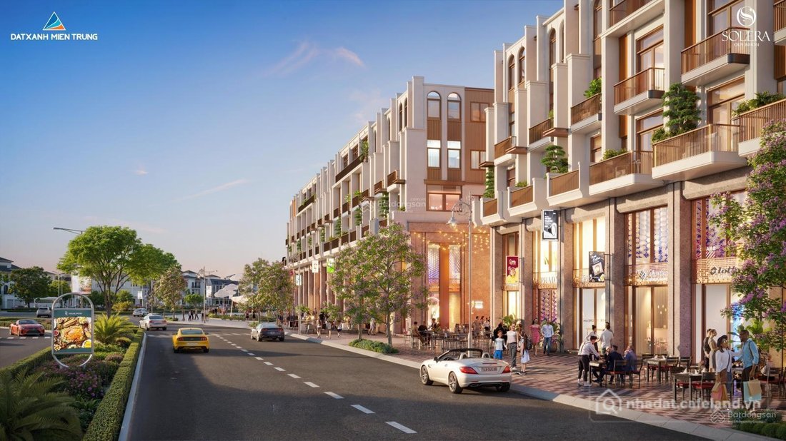 Bán biệt thự: Chuyển nhượng 3 căn mặt sông view công viên dự án Solera Quy Nhơn