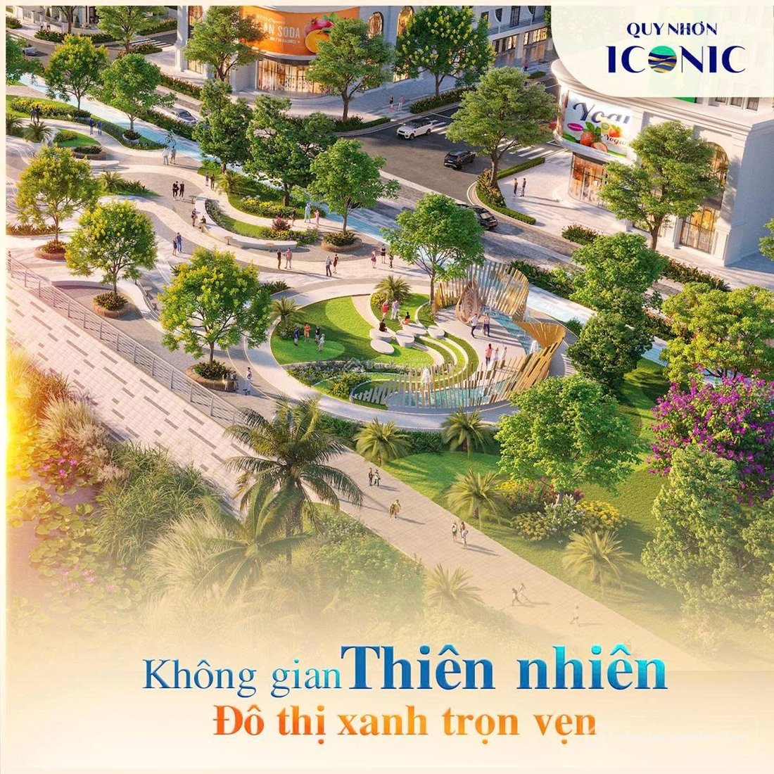 Bán đất thổ cư: Suất nội bộ đất nền Quy Nhơn Iconic, giá tốt, view đẹp, từ 2,4 t