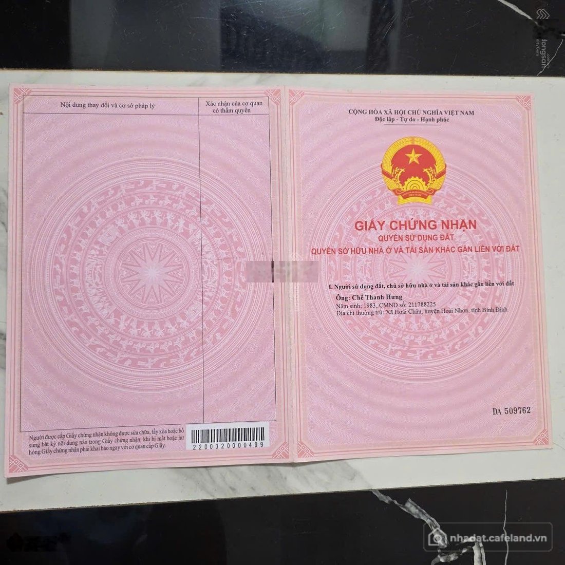 Bán đất thổ cư: Bán đất mặt tiền quốc lộ 19C Bình Định - vị trí đẹp, giá đầu tư 