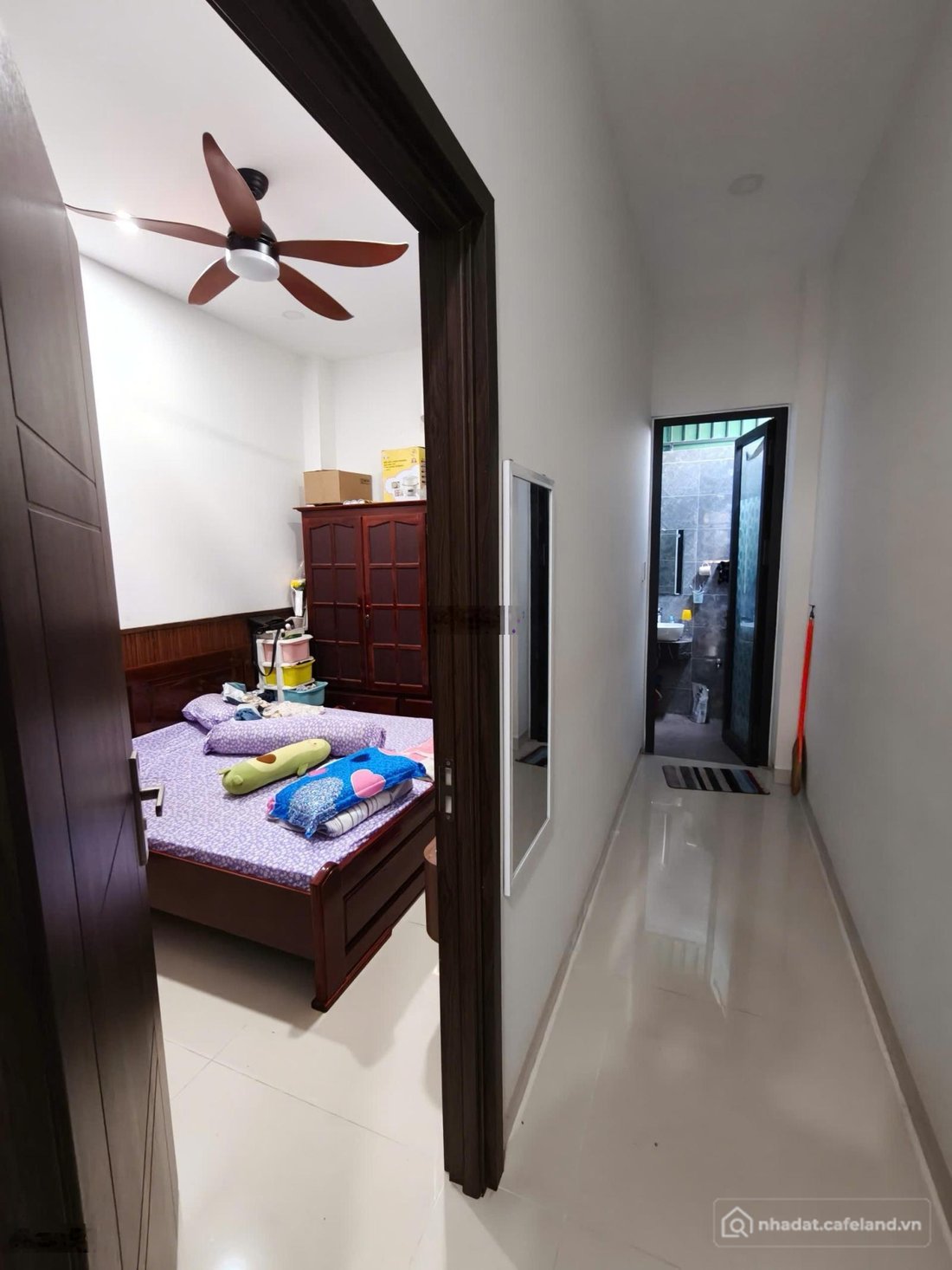 Bán nhà riêng: Nhà 3 tầng khu đô thị An Bình Tân Phước Long dt 80m2 đối diện côn