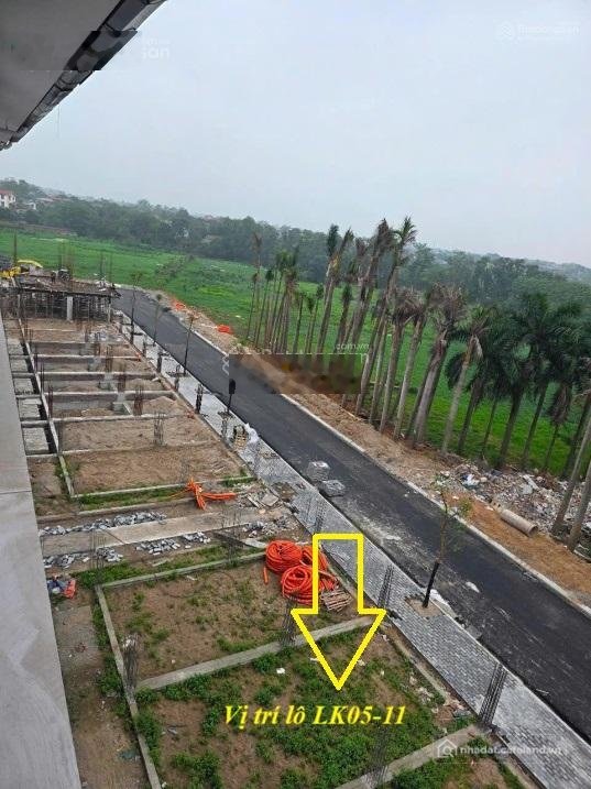Bán đất thổ cư: Bán đất nền + móng tại dự án Palm Manor Việt Trì, sổ đỏ chính ch