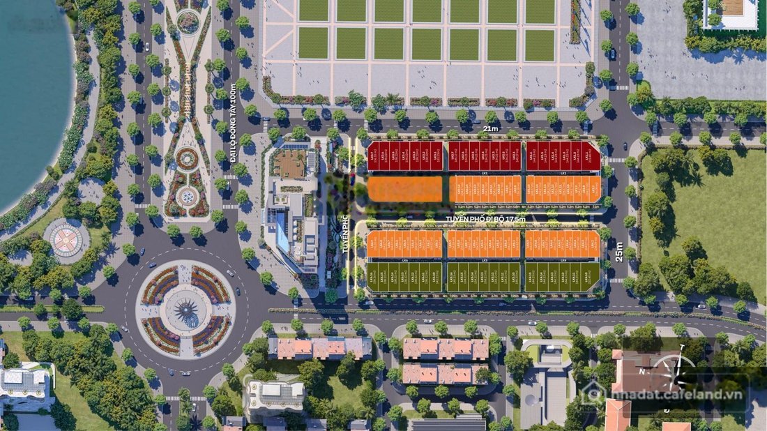 Bán biệt thự: Bán biệt thự Central Square, 8,5 tỷ, 104 m2 tại Phường Nam Tiến, T
