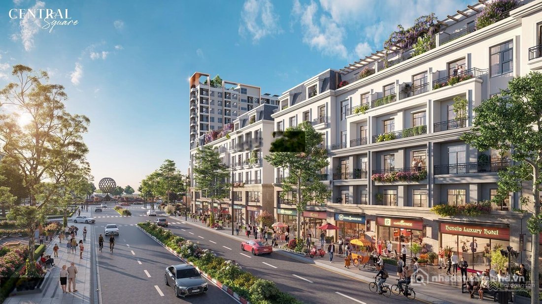 Bán biệt thự: Dự án biệt thự tại Central Square, 14,x tỷ, 136,15m2, 5PN, 5WC, 6 