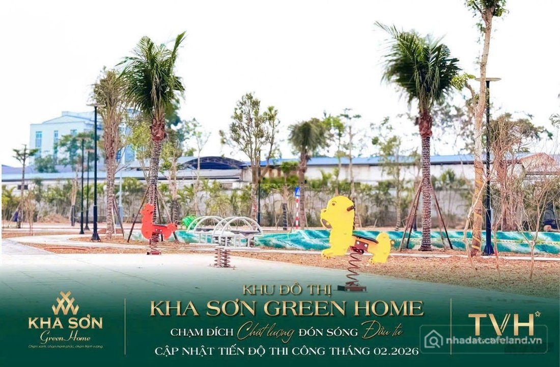 Bán đất thổ cư: Bán DN Kha Sơn Green Home, 17 triệu/m2, 100m2 đẹp xuất sắc