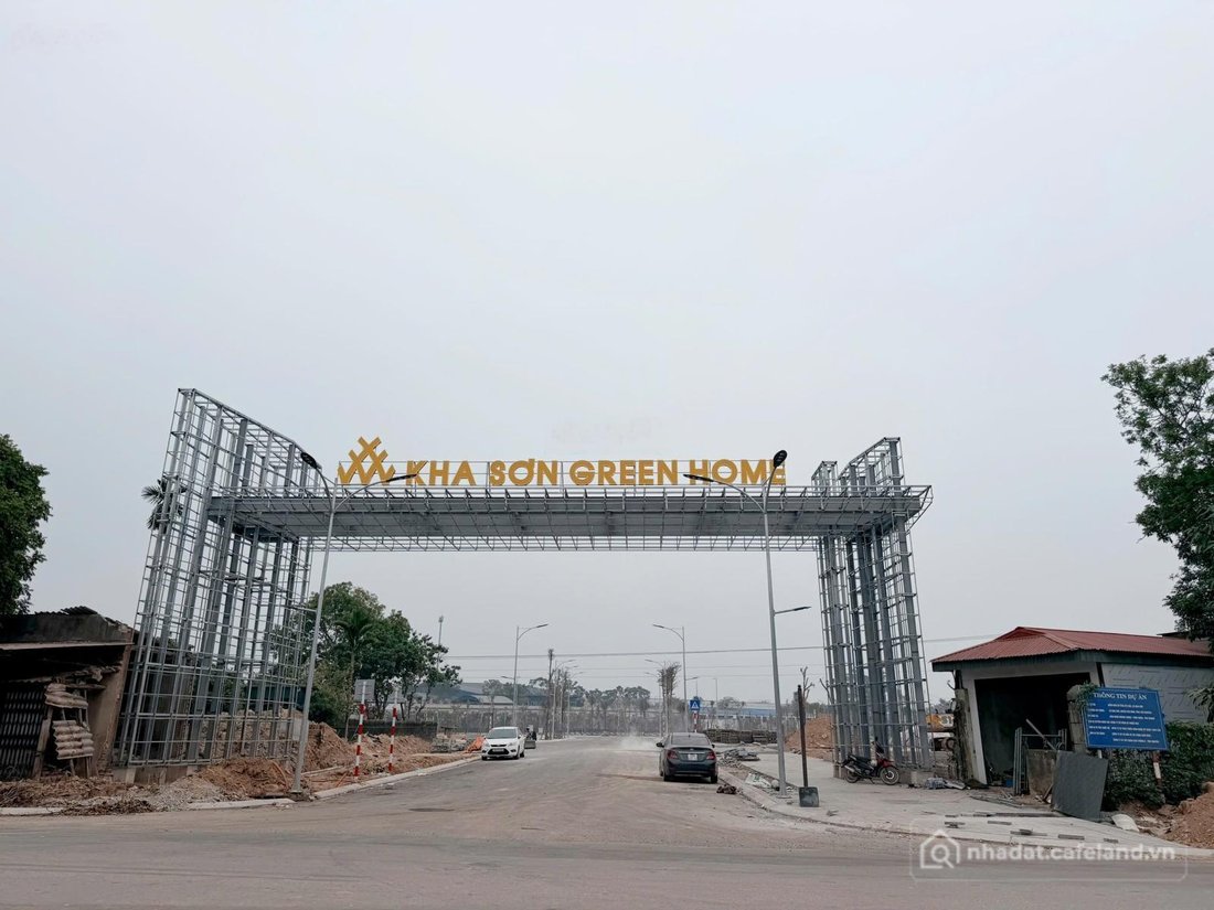 Bán đất thổ cư: Đất nền shophouse Kha Sơn Green Home!