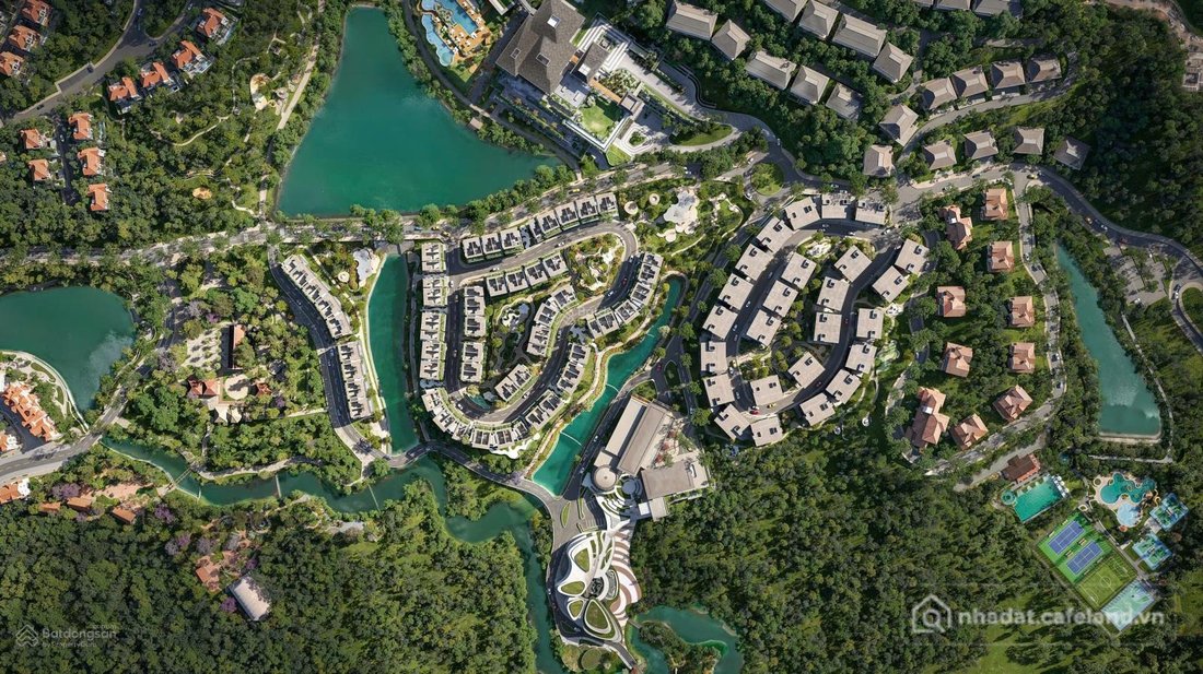 Bán biệt thự: Thanh Xuân Valley duy nhất căn Liền kề 2 mặt tiền 227.8m2 sát suối