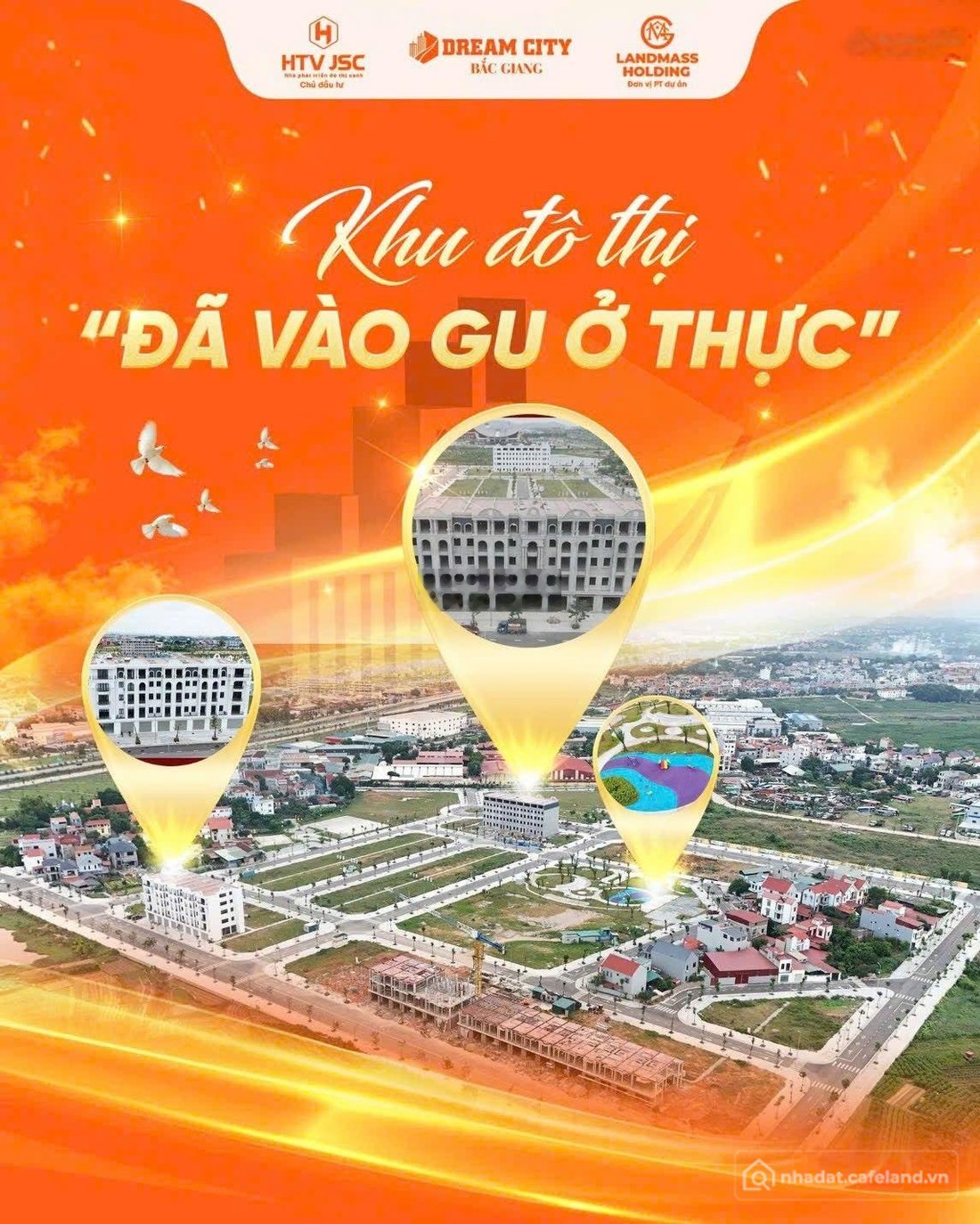 Bán đất thổ cư: Bán đất nền dự án siêu hot tại Dream City Bắc Giang, 7,8 tỷ, 90m