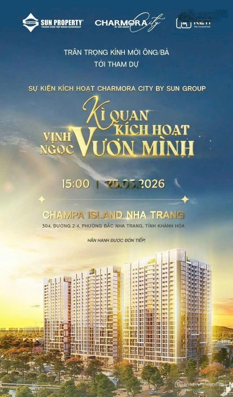 Bán căn hộ chung cư: Chính thức nhận booking The Onsen 3
