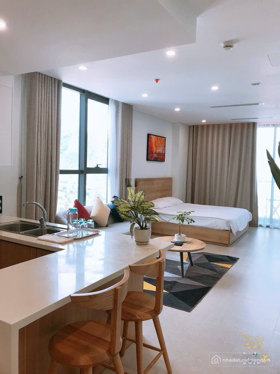 Bán căn hộ chung cư: Bán căn 1Pn + Scenia Bay Nha Trang DT 64m2, ban công view Đ