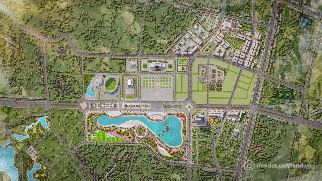 Bán đất thổ cư: Bán đất khu đô thị Square City vị trí đẹp tại Phổ Yên