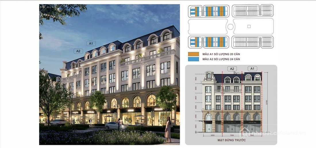 Bán nhà phố dự án: Ngoại giao - tổng đại lý Mai Việt dự án Central Square 100m2
