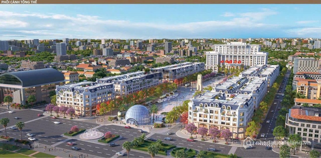 Bán nhà phố dự án: Bảng giá chi tiết shophouse phố đi bộ central square thái ngu