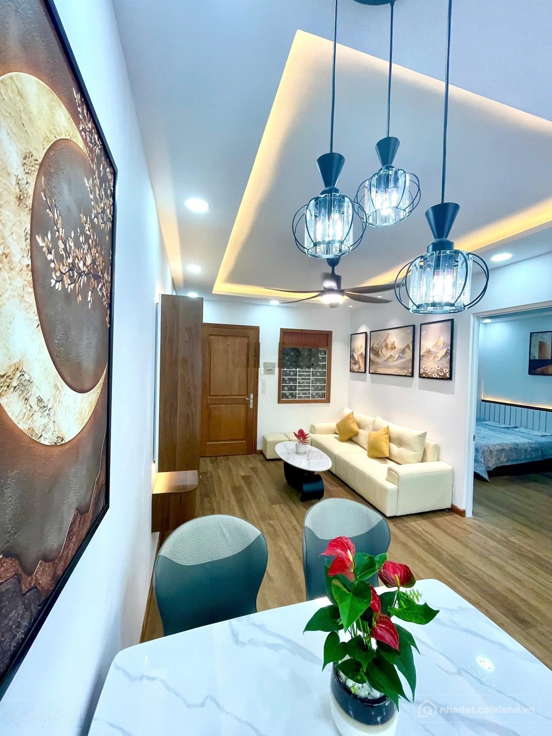 Bán căn hộ chung cư: Căn hộ 2 phòng ngủ hiếm gặp có 2 wc không gian sống tiện ng