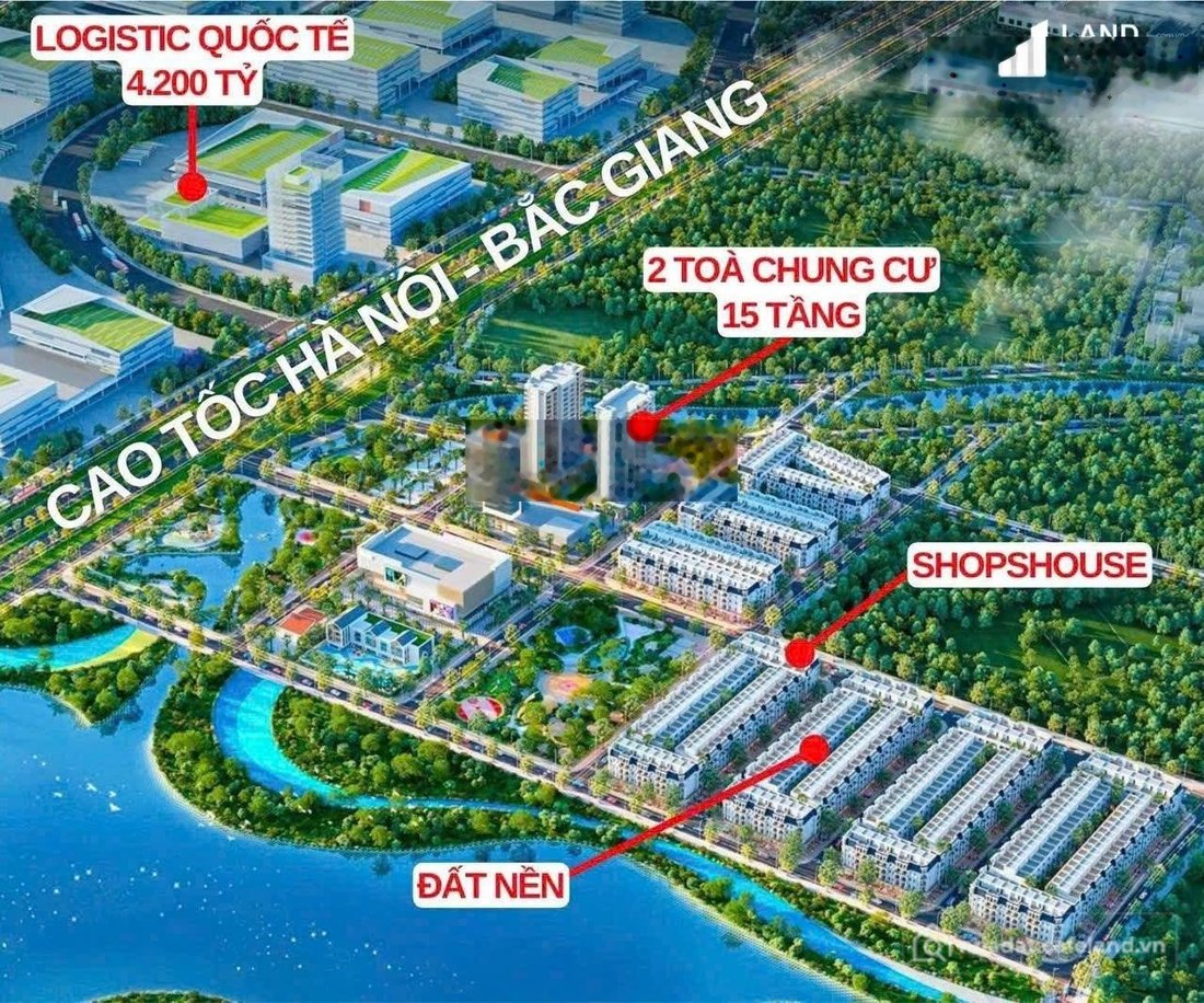 Bán đất thổ cư: Cần bán nhanh lô đất nền The Metropolitan Đồng Sơn - Bắc Giang
