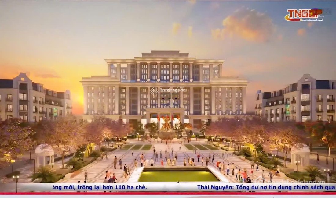 Bán nhà phố dự án: Bán căn shophouse ngoại giao dự án Central Square Thái Nguyên