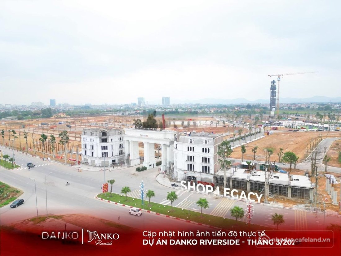 Bán đất thổ cư: Bán suất ngoại giao dự án Danko Riverside Bắc Giang - Giá rẻ nhấ