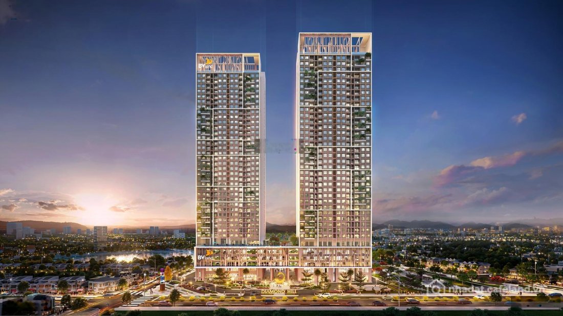 Bán căn hộ chung cư: Bán căn hộ cao cấp 3PN tầng đẹp giá rẻ tại Diamond Hill Thá