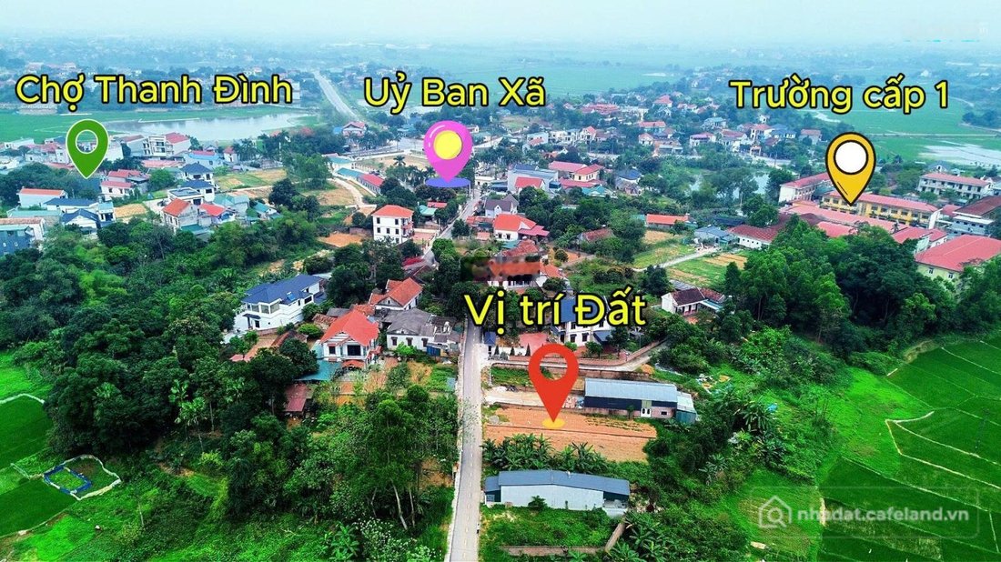 Bán đất thổ cư: Bán đất 328m2, 2,65 tỷ tại Xã Thanh Đình, Thành phố Việt Trì, Ph