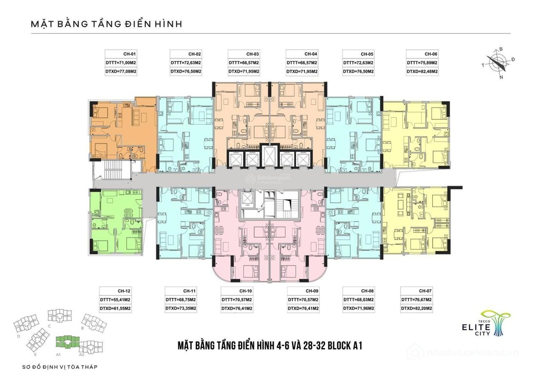 Bán căn hộ chung cư: Giỏ hàng căn hộ tecco elite city ( từ 29tr/m2) chiết khấu t