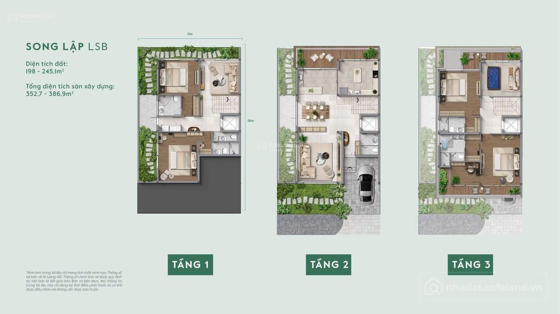 Bán biệt thự: Mở bán biệt thự Lakeside Residences - Thanh Xuan Valley: View Hồ, 