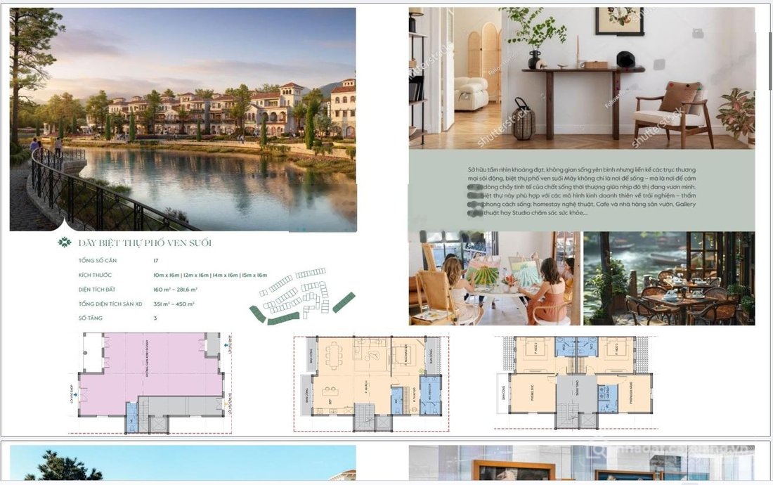 Bán biệt thự: Trực tiếp từ Chủ đầu tư, chiết khấu cao, view hồ, kiến trúc Tây Ba