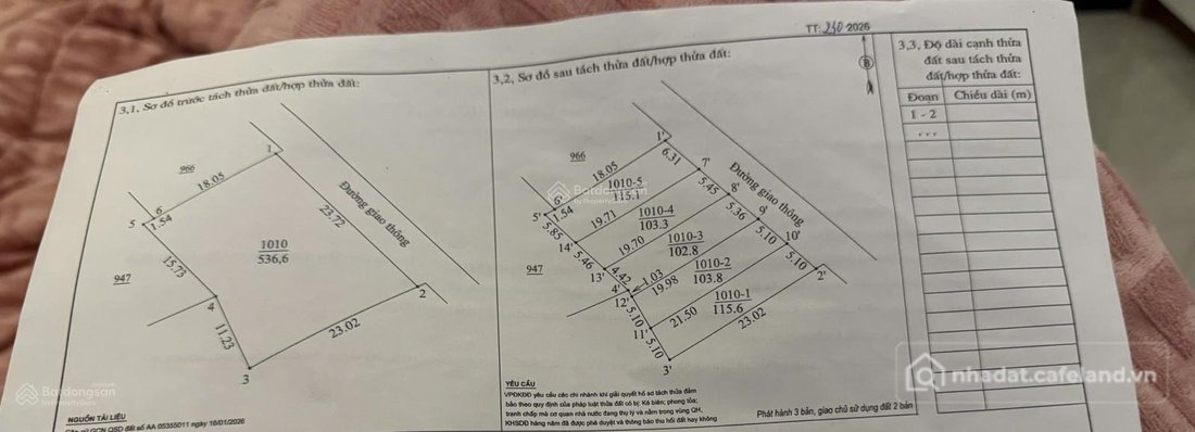 Bán đất thổ cư: Bán gấp vài lô dt 110m2 giáp khu công nghiệp thương đình giá chỉ