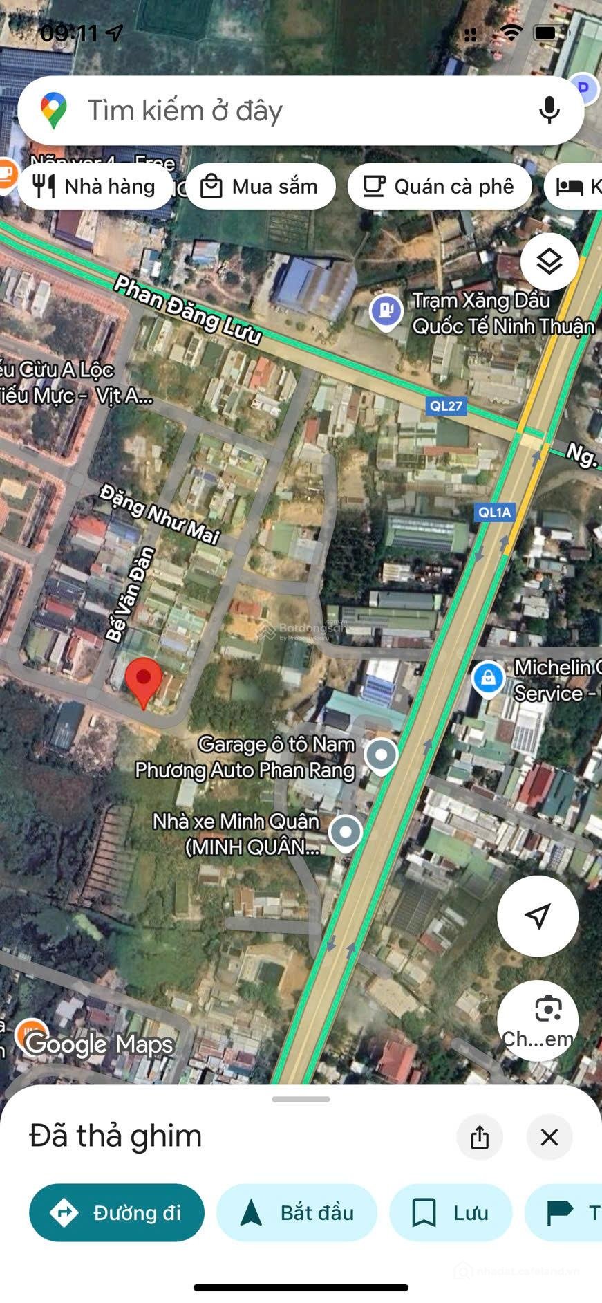 Bán đất thổ cư: Bán đất nền thổ cư tại khu TĐC Phan Đăng Lưu, hướng Nam, đường n