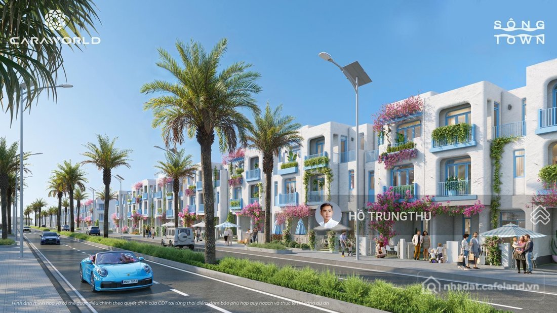 Bán nhà phố dự án: Đô thị biển Caraworld Cam Ranh Khánh Hòa, LH: 0901007228 Hồ T