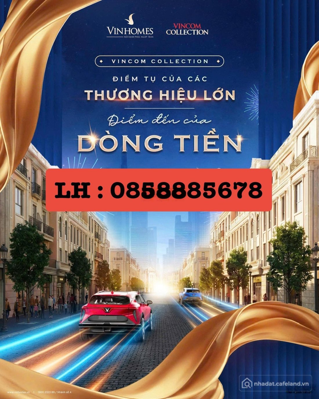 Bán biệt thự: Dòng tiền 70tr/tháng - Mặt đường QL5 - CK 35% - sát Mega Mall - EX