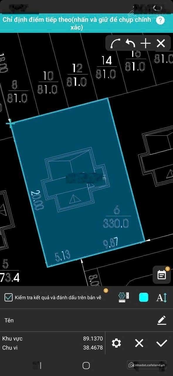 Bán đất thổ cư: Chỉ 58tr/m2 sở hữu lô biệt thự 330m2 ngang 15m đường V2. KĐT VCN