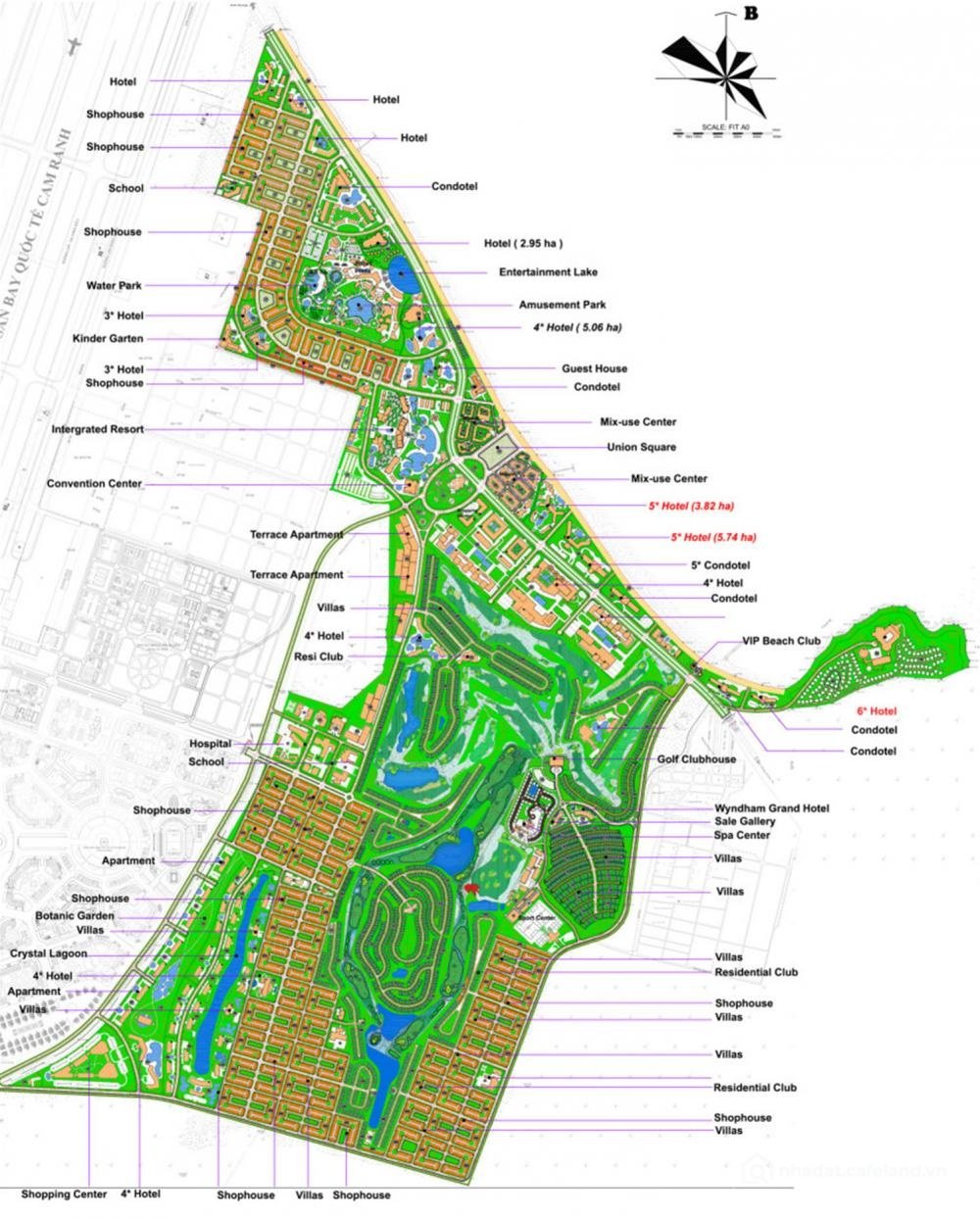 Bán biệt thự: Hàng độc quyền khu đô thị nghỉ dưỡng CaraWorld Cam Ranh LH: 090100