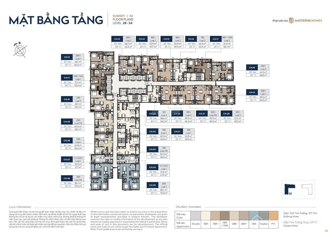 Bán căn hộ chung cư: Căn 2 ngủ giá vay 56m2 masteri grand avenue siêu tốt, chênh