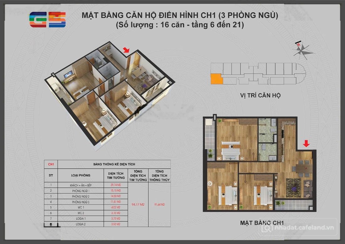 Bán căn hộ chung cư: Bán căn hộ 3pn 2vs tại Chung cư Tây Hồ River View, diện tíc