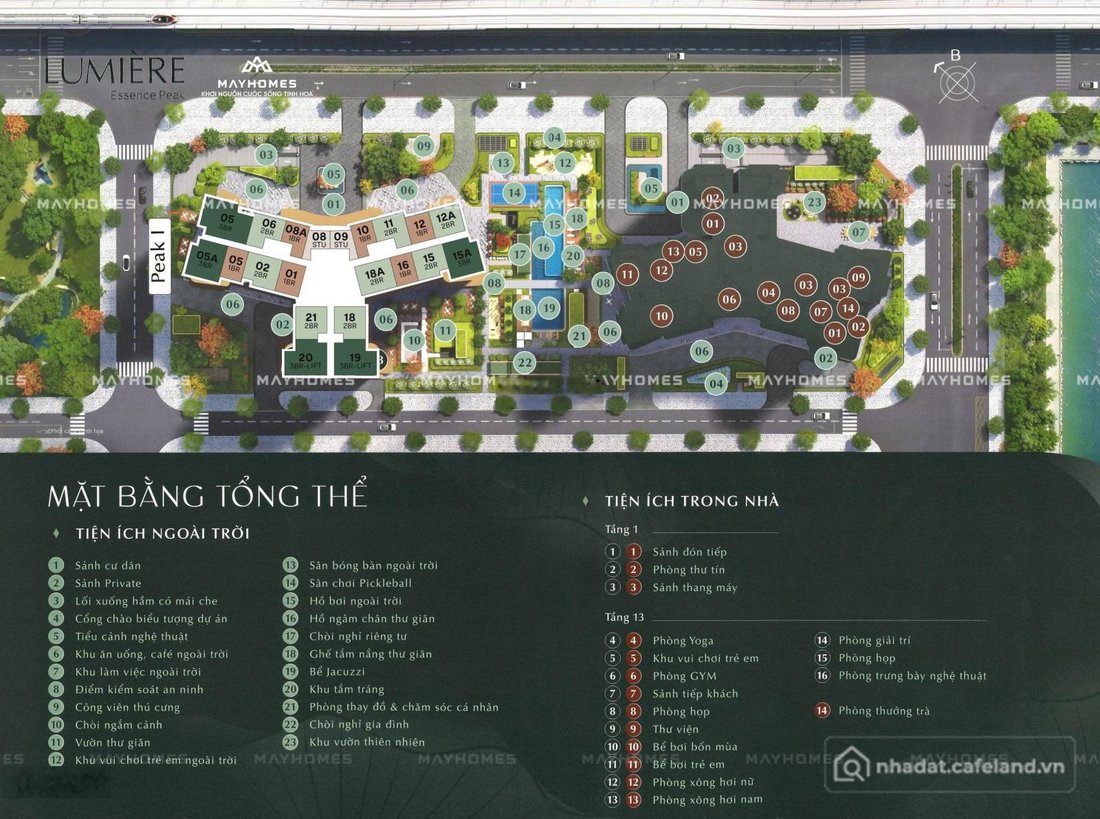 Bán căn hộ chung cư: Căn 1 ngủ Lumiere Essence Peak Cổ Loa giá tốt nhất ,ký hợp 