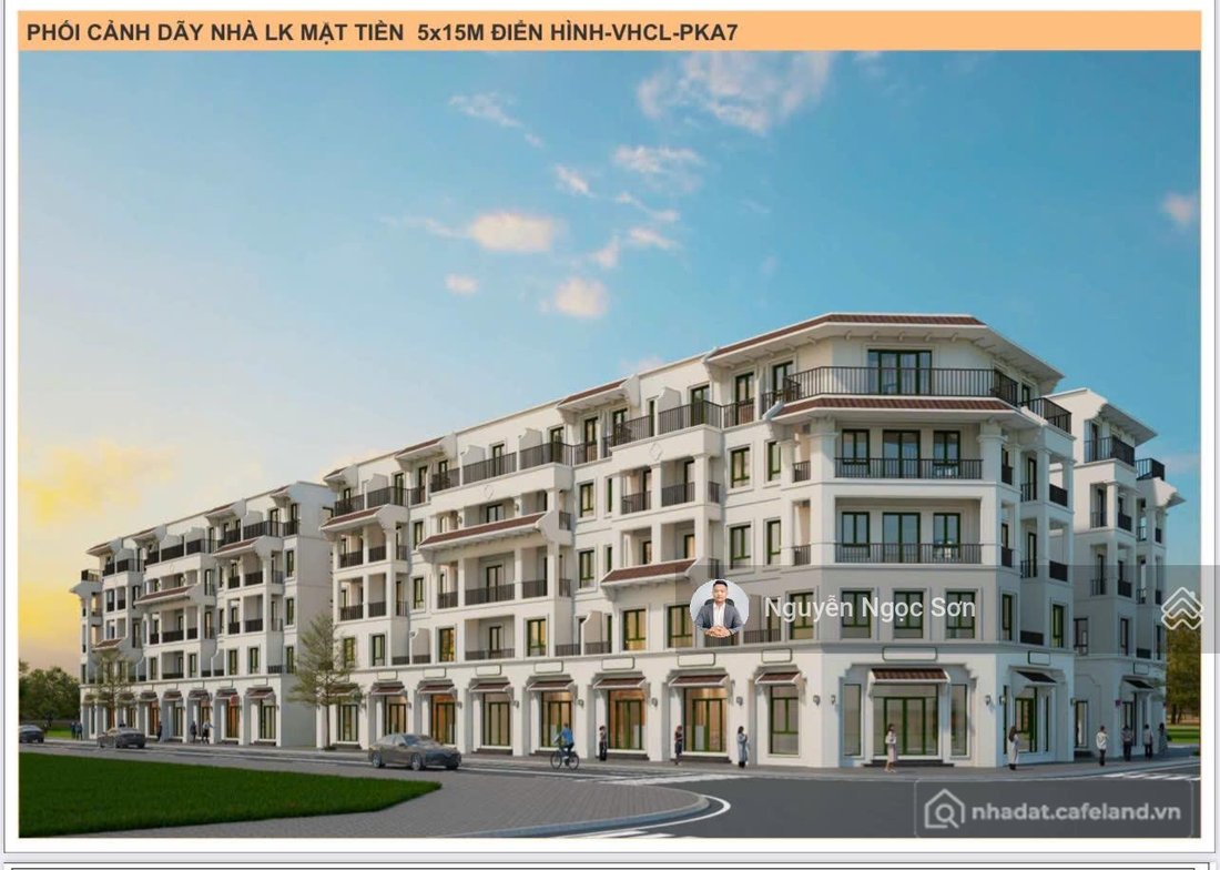 Bán biệt thự: Bán căn liền kề TN2 - 80m2 - 27,5 tỷ - cạnh vườn hoa và gần hồ 32h