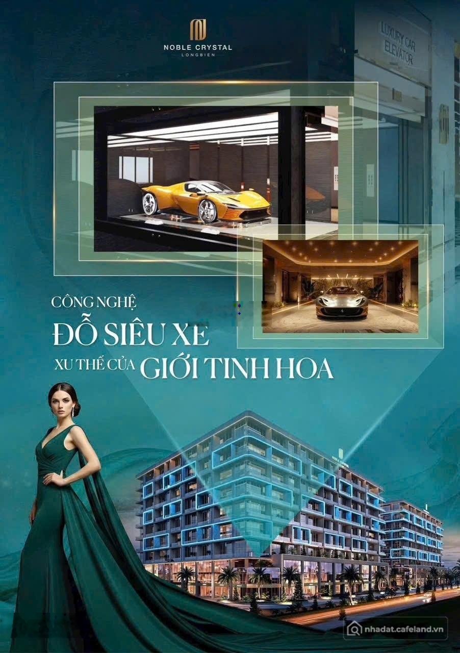 Bán căn hộ chung cư: Duplex sky villa hiếm noble crystal long biên 3pn - 29 tỷ