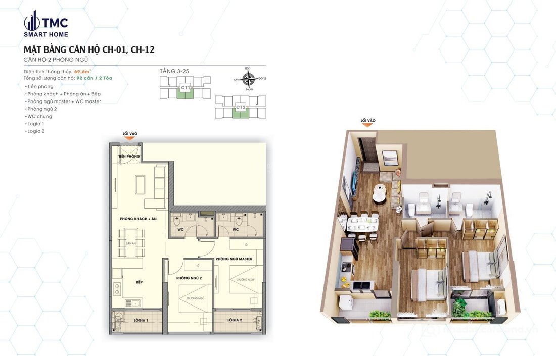 Bán căn hộ chung cư: Sở hữu căn hộ cao cấp tại Tây Hồ Tây chỉ 1.X tỷ vào HĐ