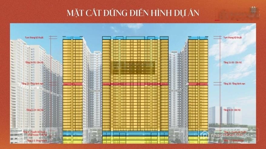 Bán căn hộ chung cư: Căn hộ dự kiến 75 triệu VND/m2, 75m2, 2PN, 2WC tại Khu đô t