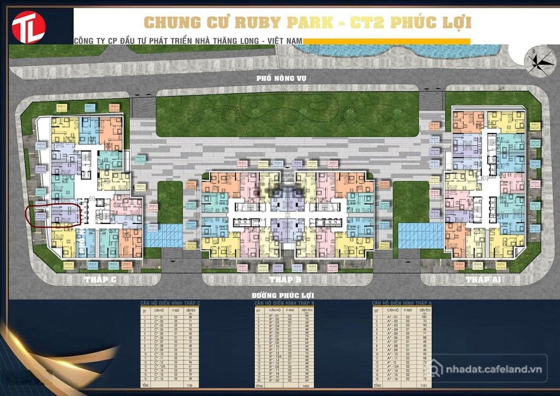 Bán căn hộ chung cư: Chuyển nhượng căn hộ 2PN giá rẻ nhất tại Ruby Riverside
