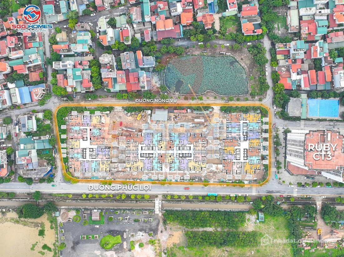 Bán căn hộ chung cư: Rẻ nhất Long Biên CC Ruby Park, 2PN2WC 71m2 giá 4.650tỷ, tầ