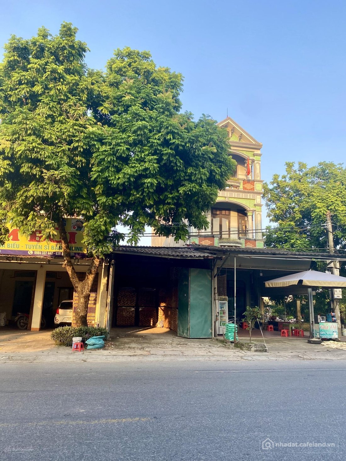 Bán đất thổ cư: Bán đất mặt đường QL38 cạnh cổng chính khu công nghiệp Thuận Thà