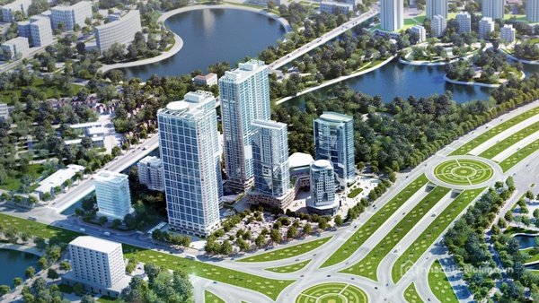 Bán căn hộ chung cư: Bán gấp CH 2PN + 2WC tại Thăng Long Number One, Trung Hòa, 