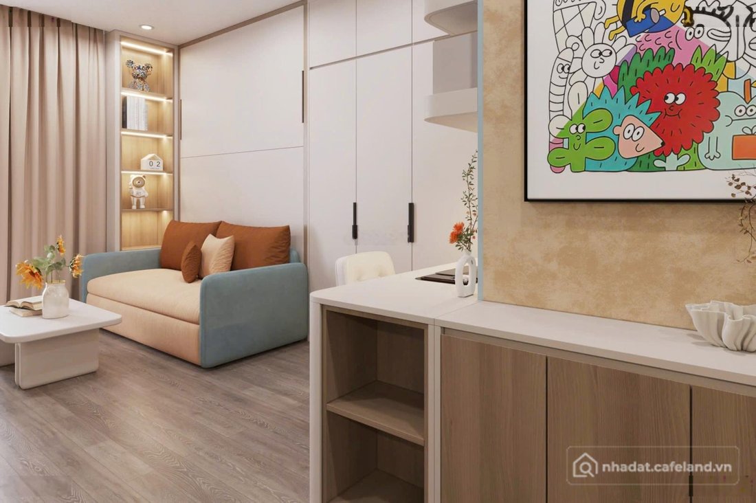 Bán căn hộ chung cư: Bán căn hộ studio siêu xinh, thích hợp đầu tư, cho người độ